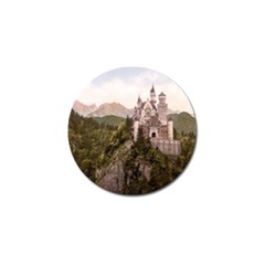 Neuschwanstein Castle Golf Ball Marker by trendistuff