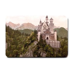 Neuschwanstein Castle Small Doormat  by trendistuff