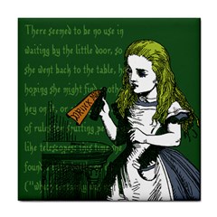 Alice In Wonderland Tile Coasters by waywardmuse