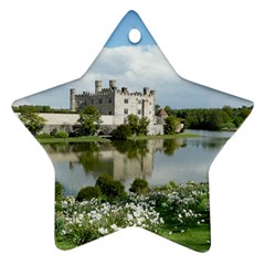 Leeds Castle Star Ornament (two Sides) 