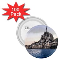 Le Mont St Michel 2 1 75  Buttons (100 Pack)  by trendistuff