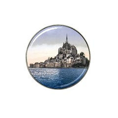 Le Mont St Michel 2 Hat Clip Ball Marker (4 Pack) by trendistuff