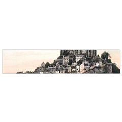 Le Mont St Michel 2 Flano Scarf (small)  by trendistuff