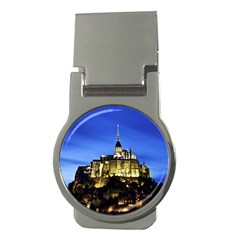 Le Mont St Michel 1 Money Clips (round)  by trendistuff