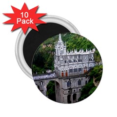 Las Lajas Sanctuary 2 2 25  Magnets (10 Pack)  by trendistuff