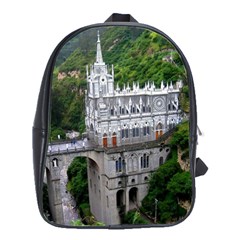 Las Lajas Sanctuary 2 School Bags(large)  by trendistuff