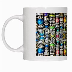 Kaleidoscope Jewelry  Mood Beads White Mugs by BadBettyz