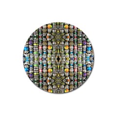 Kaleidoscope Jewelry  Mood Beads Magnet 3  (round) by BadBettyz