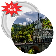 LAS LAJAS SANCTUARY 1 3  Buttons (10 pack) 