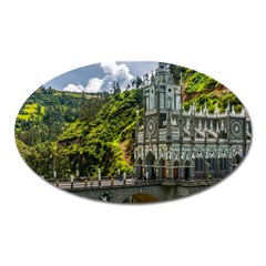 LAS LAJAS SANCTUARY 1 Oval Magnet