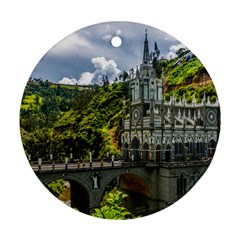 LAS LAJAS SANCTUARY 1 Round Ornament (Two Sides) 