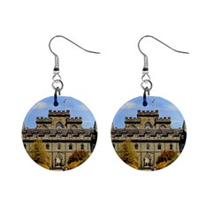 Inveraray Castle Mini Button Earrings by trendistuff