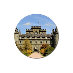 Inveraray Castle Magnet 3  (round) by trendistuff