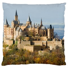 Hilltop Castle Large Cushion Cases (one Side)  by trendistuff