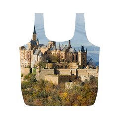 Hilltop Castle Full Print Recycle Bags (m)  by trendistuff