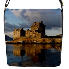 Eilean Donan Castle Flap Messenger Bag (s) by trendistuff