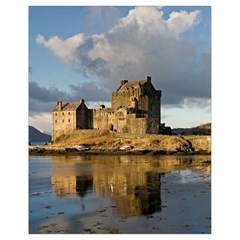 Eilean Donan Castle Drawstring Bag (small) by trendistuff