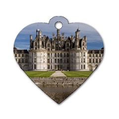 Chambord Castle Dog Tag Heart (one Side) by trendistuff