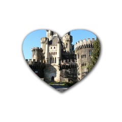Butron Castle Heart Coaster (4 Pack)  by trendistuff