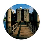 BODIAM CASTLE Ornament (Round)  Front