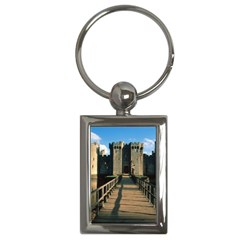 Bodiam Castle Key Chains (rectangle)  by trendistuff