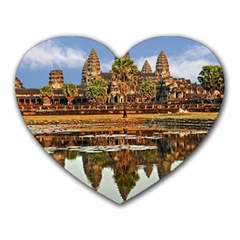 Angkor Wat Heart Mousepads by trendistuff