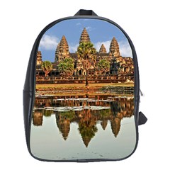 Angkor Wat School Bags (xl)  by trendistuff