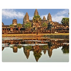 Angkor Wat Double Sided Flano Blanket (medium)  by trendistuff