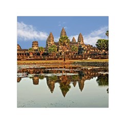 Angkor Wat Small Satin Scarf (square)  by trendistuff