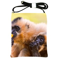 Two Monkeys Shoulder Sling Bags by trendistuff