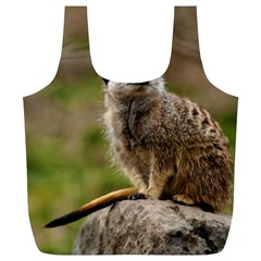 Meerkat Full Print Recycle Bags (l)  by trendistuff