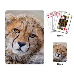Leopard Laying Down Playing Card by trendistuff