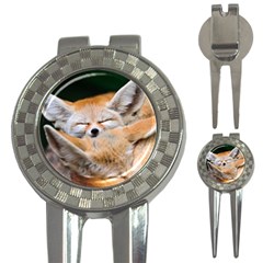 Baby Fox Sleeping 3-in-1 Golf Divots by trendistuff