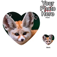 Baby Fox Playing Cards 54 (heart)  by trendistuff