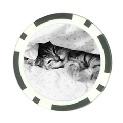 Sleepy Kitty Poker Chip Card Guards (10 Pack)  by trendistuff