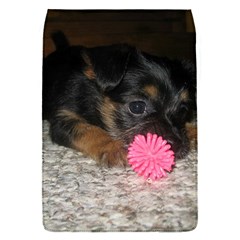 Puppy With A Chew Toy Flap Covers (s)  by trendistuff