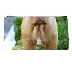 Cute Wrinkly Puppy Pencil Cases by trendistuff