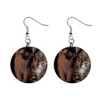 CUTE KITTIES Mini Button Earrings