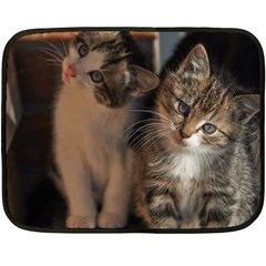 Cute Kitties Fleece Blanket (mini) by trendistuff