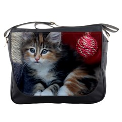 Comfy Kitty Messenger Bags by trendistuff