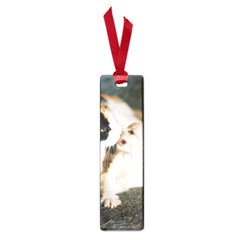 Calico Cat And White Kitty Small Book Marks by trendistuff
