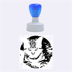 Blue-eyed Kitty Rubber Round Stamps (medium)