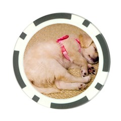 Adorable Sleeping Puppy Poker Chip Card Guards (10 Pack)  by trendistuff