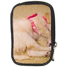 Adorable Sleeping Puppy Compact Camera Cases by trendistuff