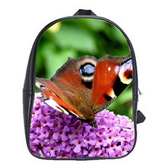Peacock Butterfly School Bags(large)  by trendistuff