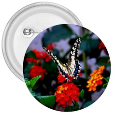 Butterfly Flowers 1 3  Buttons by trendistuff