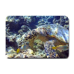 Sea Turtle Small Doormat  by trendistuff