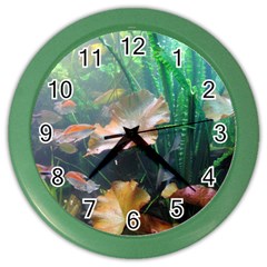 Marine Life Color Wall Clocks by trendistuff