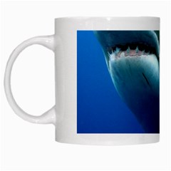 Great White Shark 3 White Mugs by trendistuff