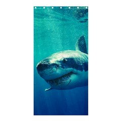 Great White Shark 1 Shower Curtain 36  X 72  (stall)  by trendistuff